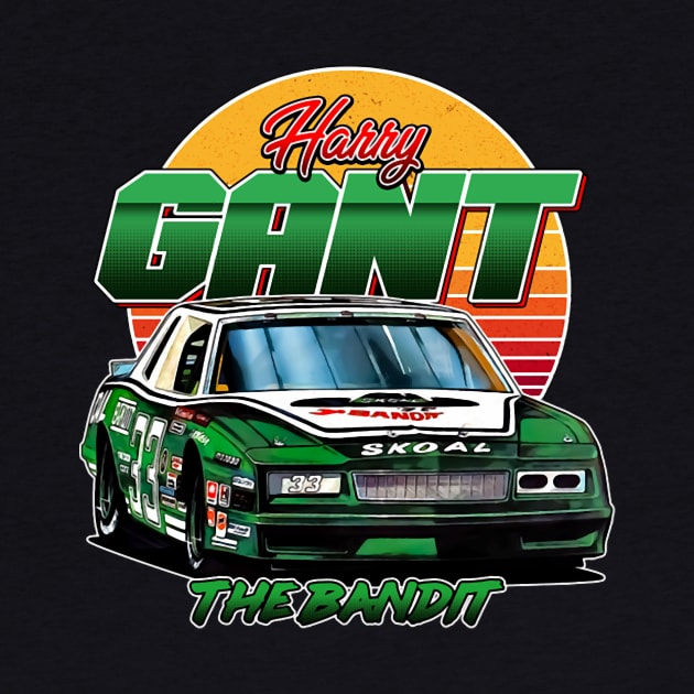 Harry Gant The Bandit Retro 80S by Erianna Bee